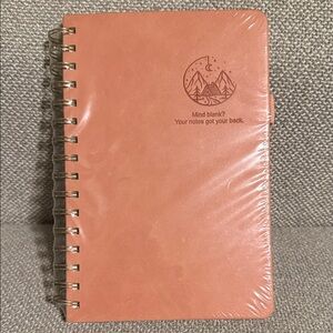 Mind Blank Your notes got your back Spiral Notebook new